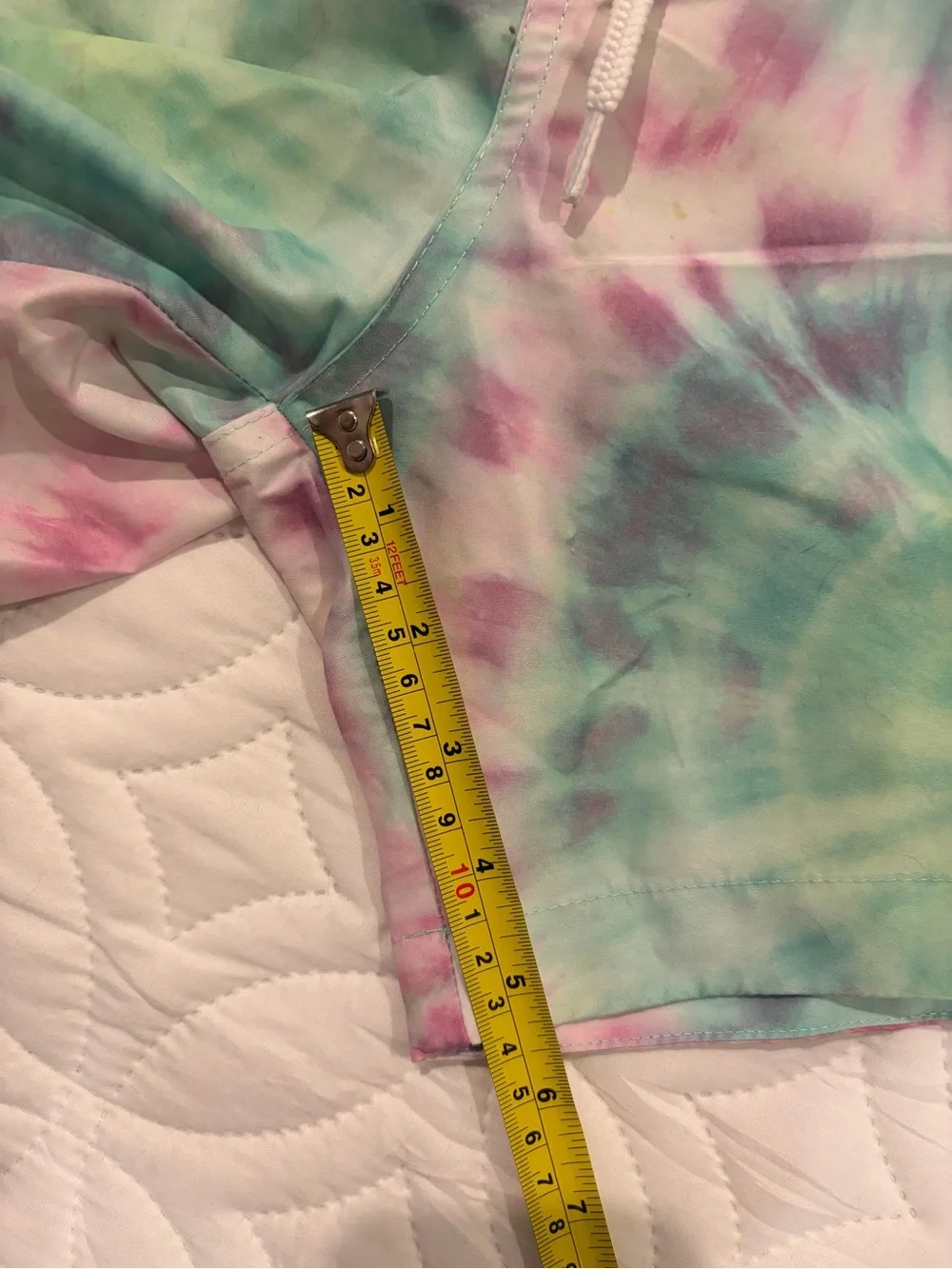 H&M Pastel Tie-Dye Swim Trunks